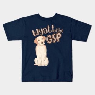 Wyatt the GSP Kids T-Shirt